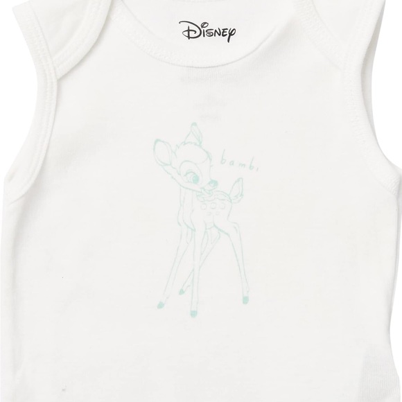 Amazon Disney Bambi🦌Nature Baby👶🏼Girls'👧🏻Sleeveless Onesies Sz Preemie - Picture 5 of 9